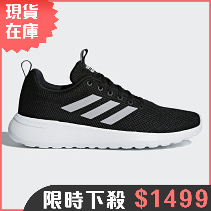 現貨在庫 Adidas NEO LITE RACER CLN 男鞋 慢跑 休閒 輕量 透氣 黑【運動世界】B96567