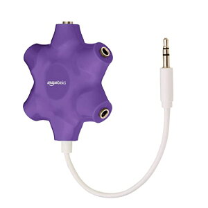 [9美國直購] AmazonBasics 5孔耳機音樂分享器 5-Way Multi Headphone Audio Splitter Connector 多色