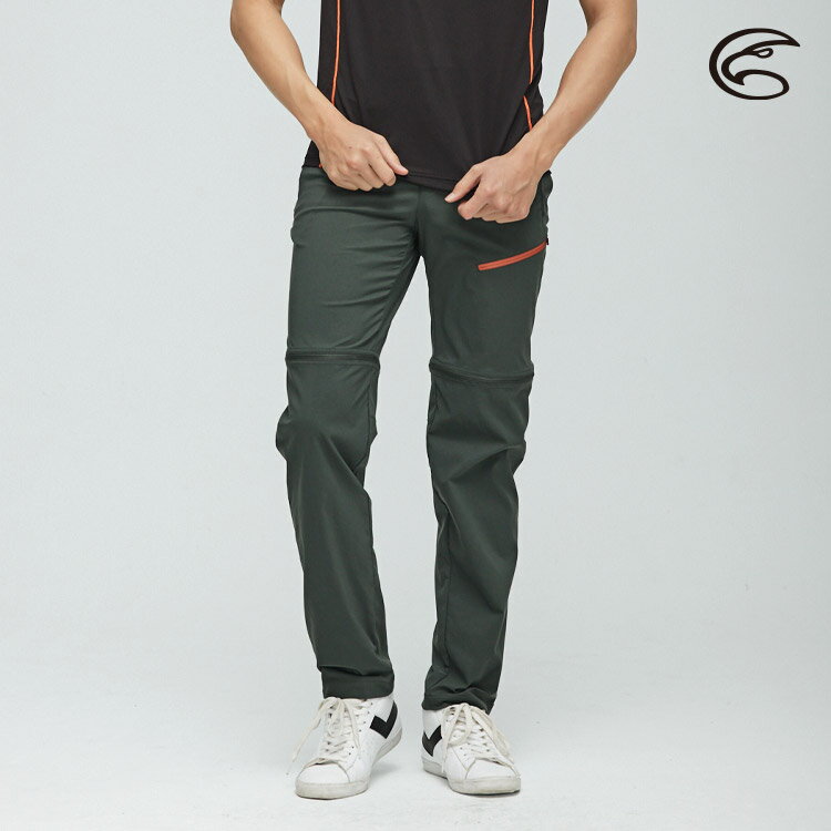 ADISI 男SUPPLEX薄彈速乾可拆兩截褲AP2111070 (S-2XL) / 四面彈 耐磨 馬褲 速乾 輕薄 休閒褲