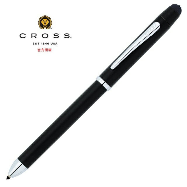 CROSS Tech 3+系列 三用筆 黑色 AT0090-3