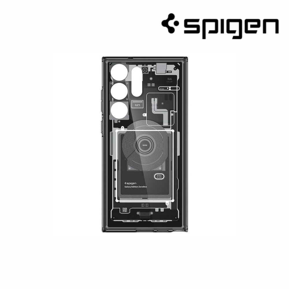 Spigen-S23 Ultra-Zero One 防摔保護殼-黑【APP下單9%點數回饋】