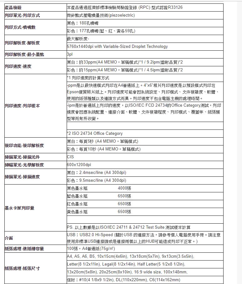 愛普生 Epson L360 高速三合一連續供墨印表機，已停產，請選購新款機種 6