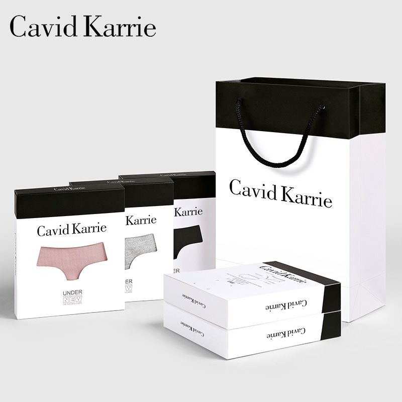 CavidKarrie秋冬新品女士純棉透氣抑菌內檔性感低腰三角內褲禮盒-貼心家居