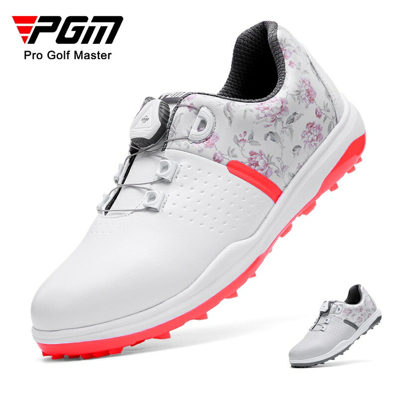 女士高爾夫球鞋 女士運動鞋 防水高爾夫球鞋 比賽運動鞋 休閒鞋 低幫運動鞋 高爾夫 女鞋 運動鞋 PGM運動鞋
