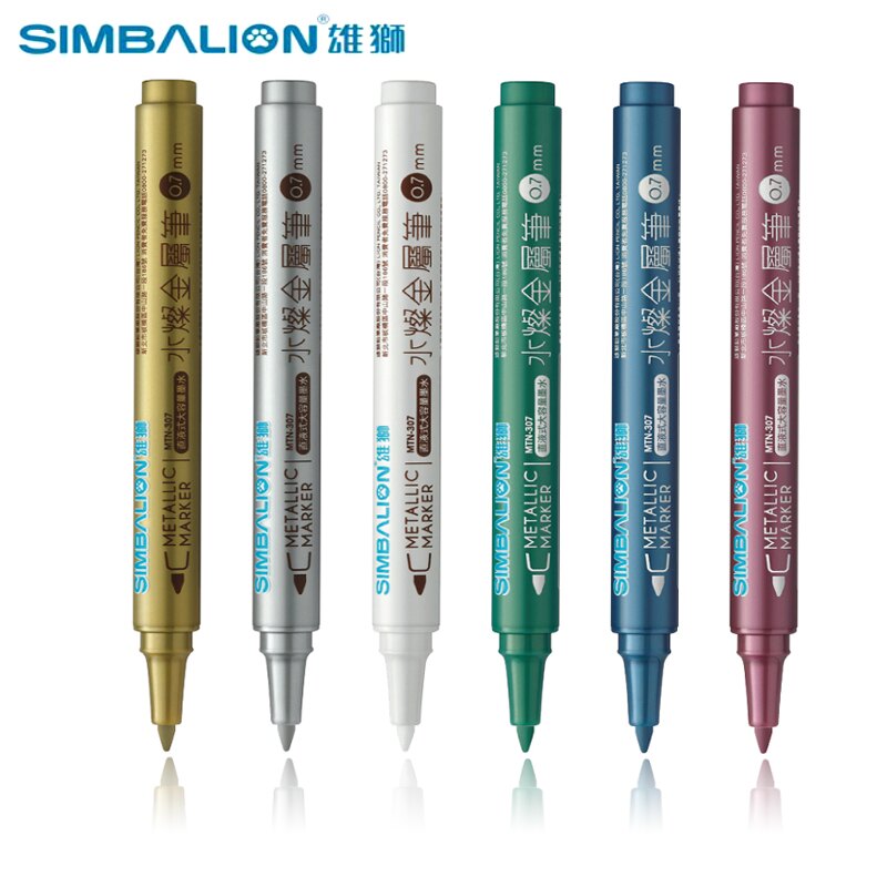 雄獅 SIMBALION MTN-307 水燦金屬筆 0.7mm