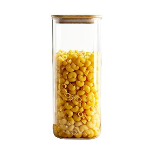 耐熱玻璃密封罐高硼硅儲物罐防潮雜糧罐廚房食品收納盒透明大容量