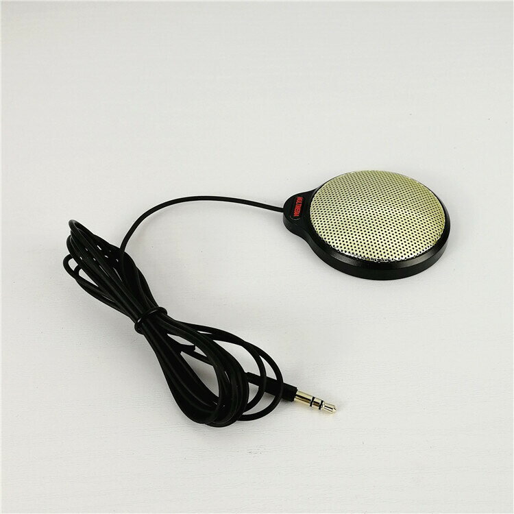 桌面麥克風 電腦音效卡直播會議視頻錄音遊戲全向拾音電容有線話筒【Snowbelle優選】