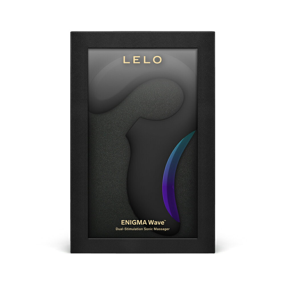 瑞典LELO ENIGMA Wave™ 聲波吸吮+G點按摩器-黑