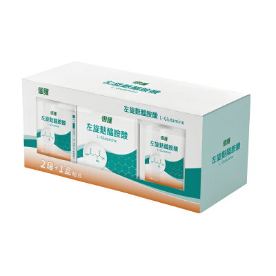 御護 左旋麩醯胺酸禮盒 (300g x 2罐+15包 x 1盒/特規組)【杏一】