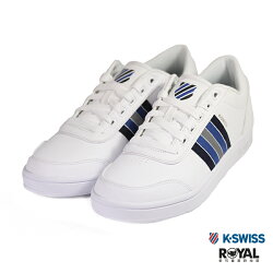 K-SWISS 新竹皇家 Court Clarksin 白色 皮質 休閒鞋 男款 NO.B0352