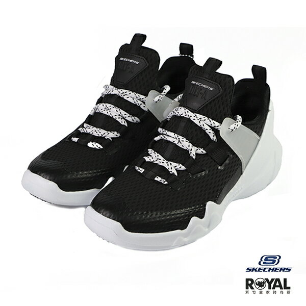 Skechers 新竹皇家 Dlt-A 黑色 網布 套入式 透氣 休閒運動鞋 女款 NO.I9622