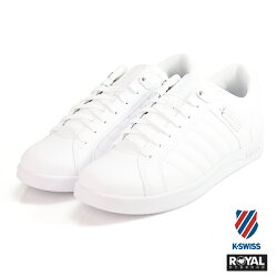 K-SWISS 新竹皇家 Lungahl 白色 皮質 休閒鞋 男款 NO.A9629