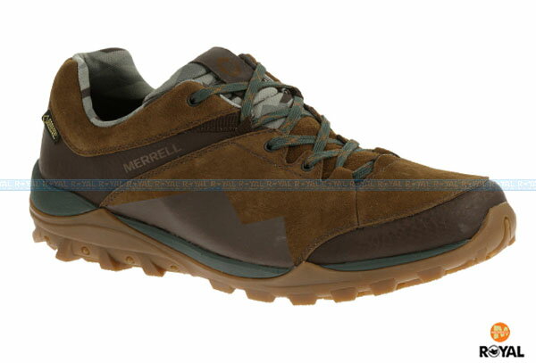 MERRELL 新竹皇家 FRAXION GORE-TEX 咖土色 防水 運動鞋 男款 NO.A6941