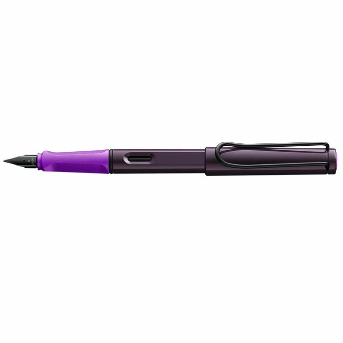 LAMY 狩獵者系列 Safari 2024限量 20周年紀念款 雙拼系列 鋼筆 /支 D8 黑莓紫羅蘭