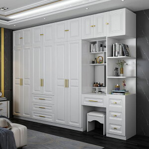 衣柜家用臥室家具全套北歐大衣櫥現代簡約大容量收納組裝柜子組合