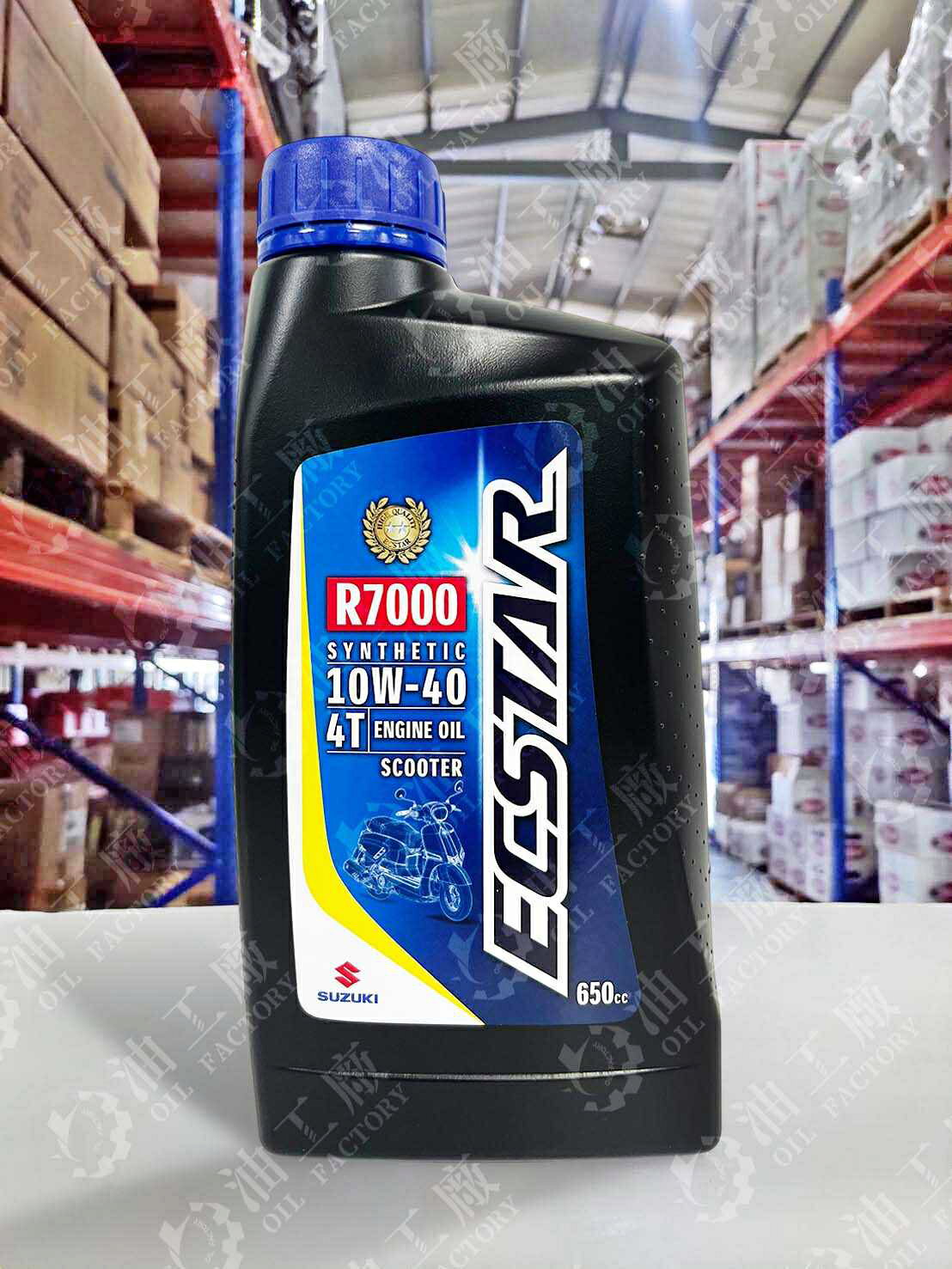 『油工廠』SUZUKI 台鈴 原廠 R7000 10W40 合成 速可達 機車機油 0.65L SUI Saluto