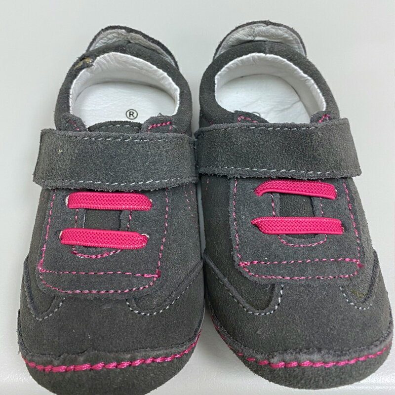 美國 Rileyroos 手工真皮無毒學步鞋/嬰兒鞋/寶寶鞋/童鞋_愛佛瑞 冰粉紅鞋(2)（福利品）