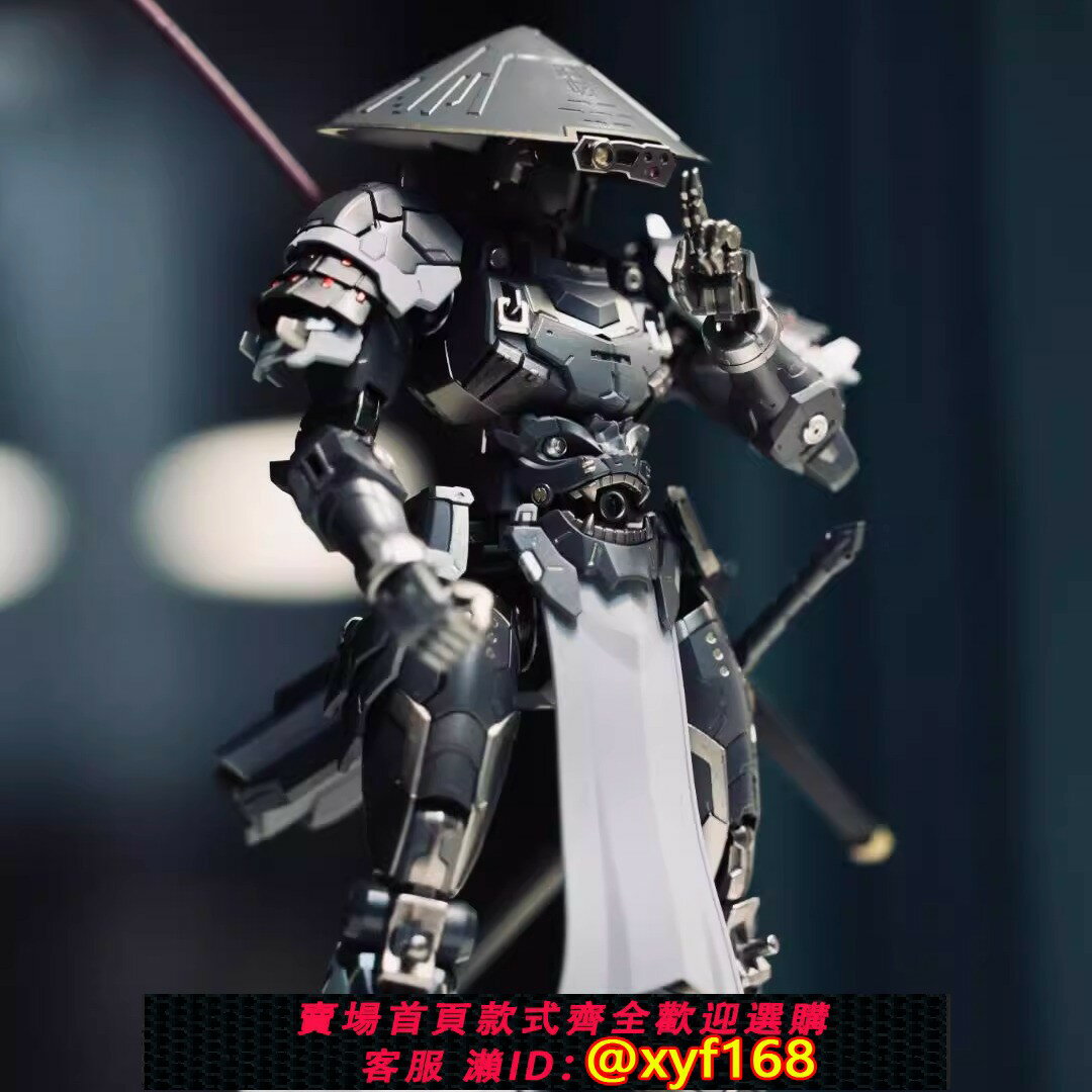 {臺灣公司貨 可打統編}威遠式花木蘭摩動核曹仁白起趙雲拼裝模型高達盲盒白龍自由MG玩具