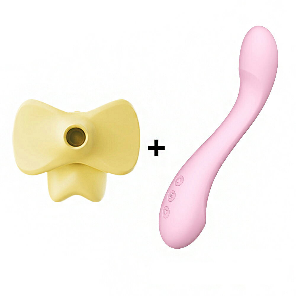 赫茲少女 #101 Touch瞬吸環+日初#101 App版智能G點棒(黃小吸+光子粉)