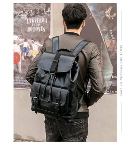 FINDSENSE品牌 韓國 新款 FIN韓國出品 包款 時尚 男士休閒 背包 雙肩 學生 運動 電腦 潮流