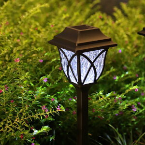 太陽能燈戶外庭院燈家用防水LED七彩花園草坪燈景觀裝飾燈插地燈【摩可美家】