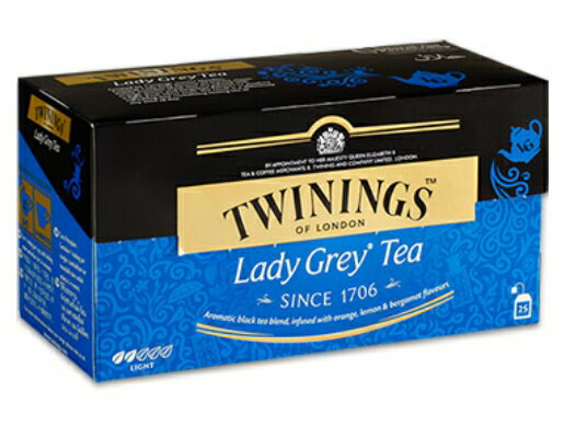 康寧茶 Lady Grey Tea 仕女伯爵茶 2gx25入/盒