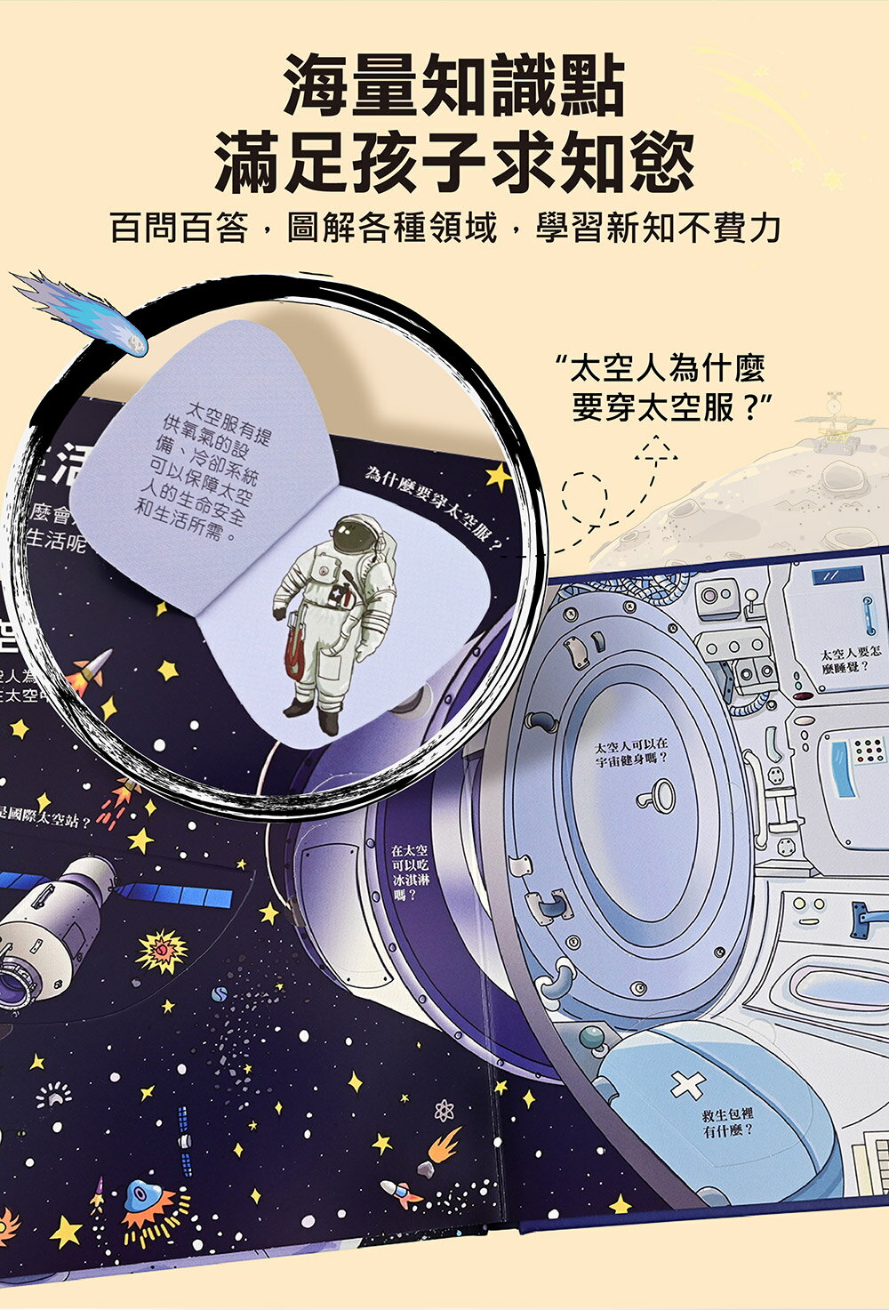 【風車圖書】百問百答圖解翻翻書(全套10冊) 5