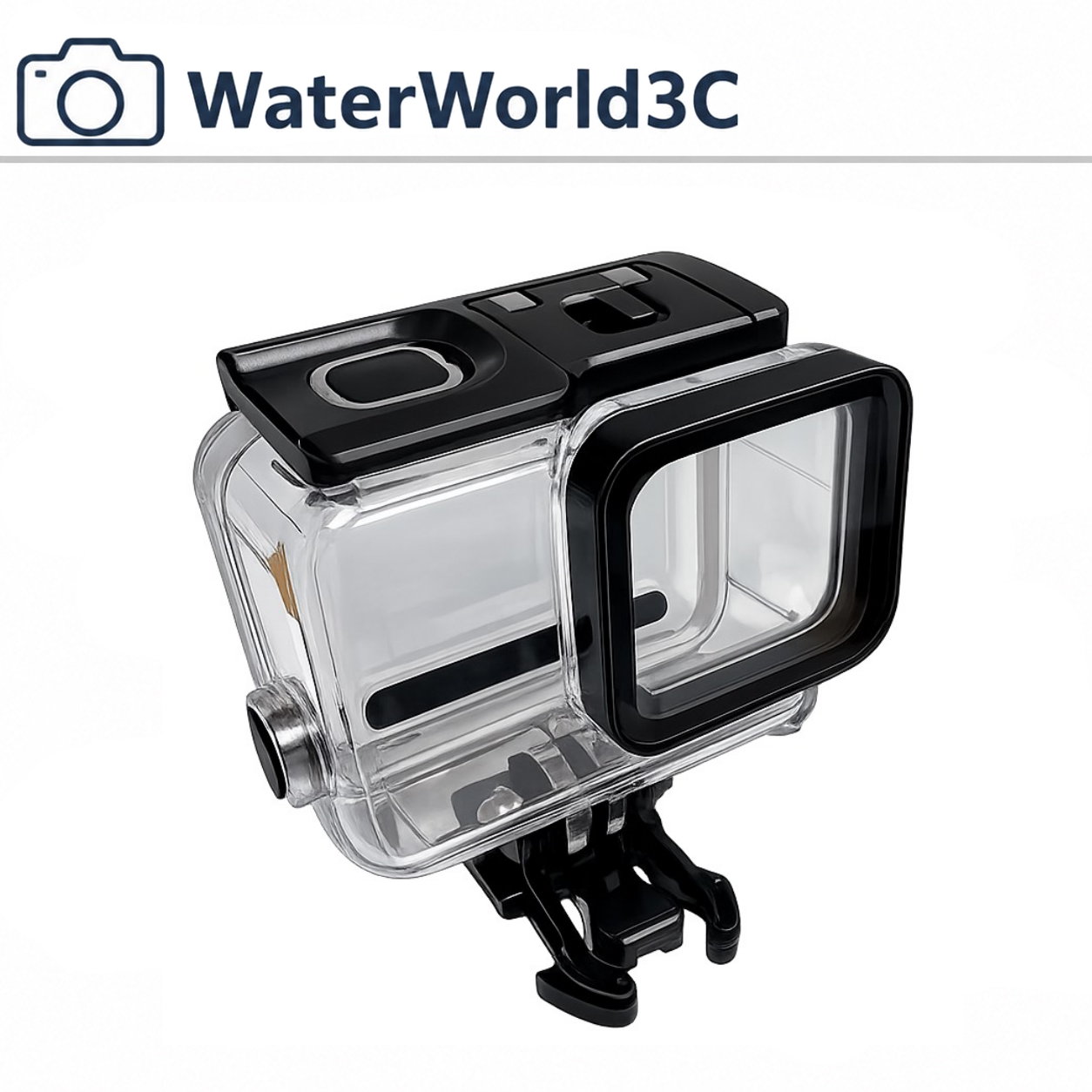 GoPro HERO 5 HERO 6 HERO 7 Black 40米防水殼 潛水殼 附螺絲/底座【中壢-水世界】