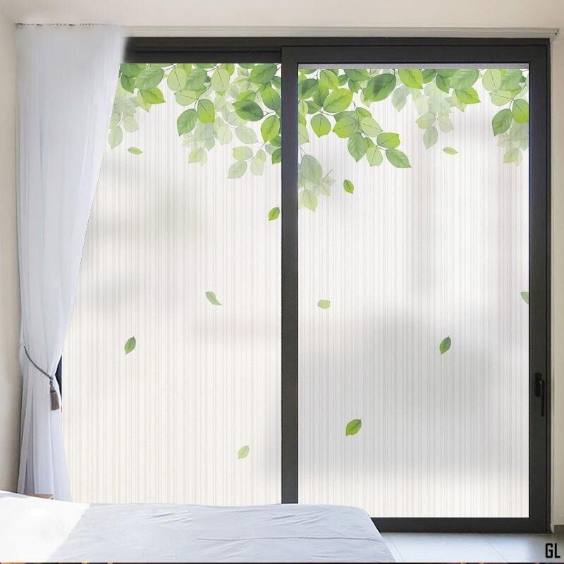 靜電磨砂窗戶玻璃貼紙浴室客廳遮光窗花貼膜裝飾不透明