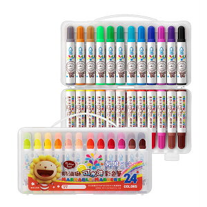 雄獅 奶油獅 BLW-24/B 24色可水洗彩色筆/一箱6盒入(定220) 美術彩繪圖畫創作