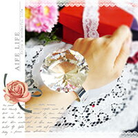 750克拉水晶大鑽戒-直徑6cm 可刻字 超大鑽戒 求婚告白 情人節禮物 婚禮小物 婚紗攝影