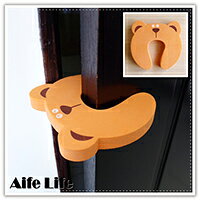 【aife life】U型動物造型海綿門擋,幼兒家居安全用品,安全防夾門檔,馬蹄型門卡,U型門檔