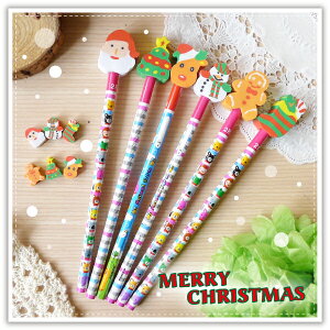 聖誕鉛筆文具組 聖誕禮物 聖誕老公公 可愛聖誕文具組 學生文具用品 贈品禮品