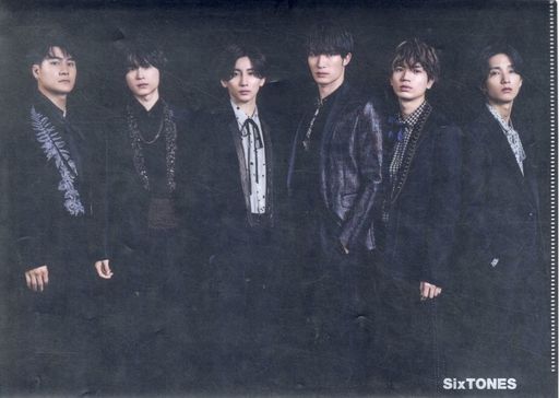 SixTONES A4檔案夾慣聲法則