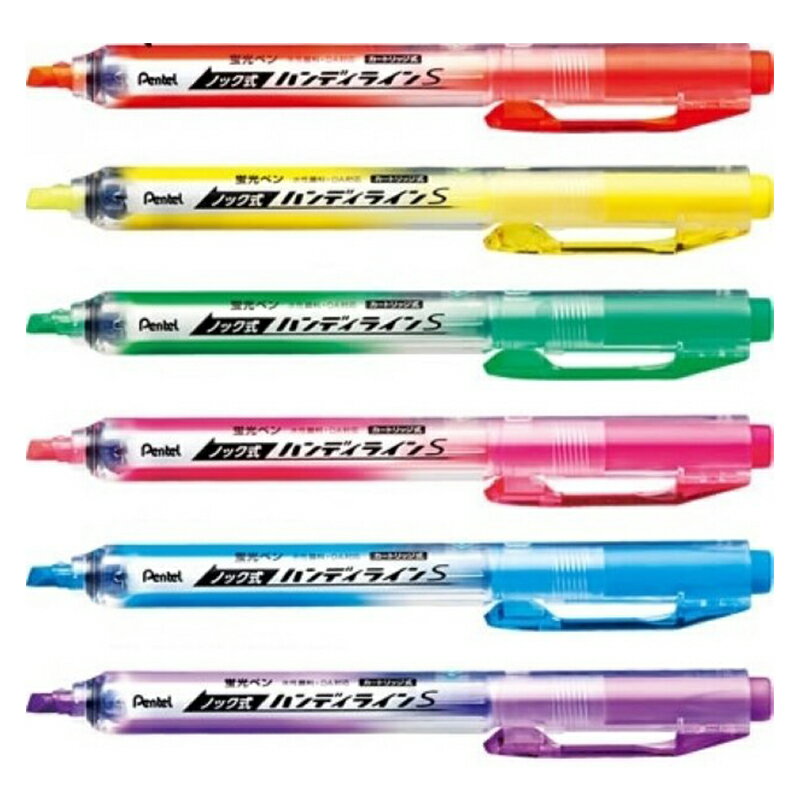 【Pentel飛龍】SXNS15 自動螢光筆   1.0~4.5mm  /支