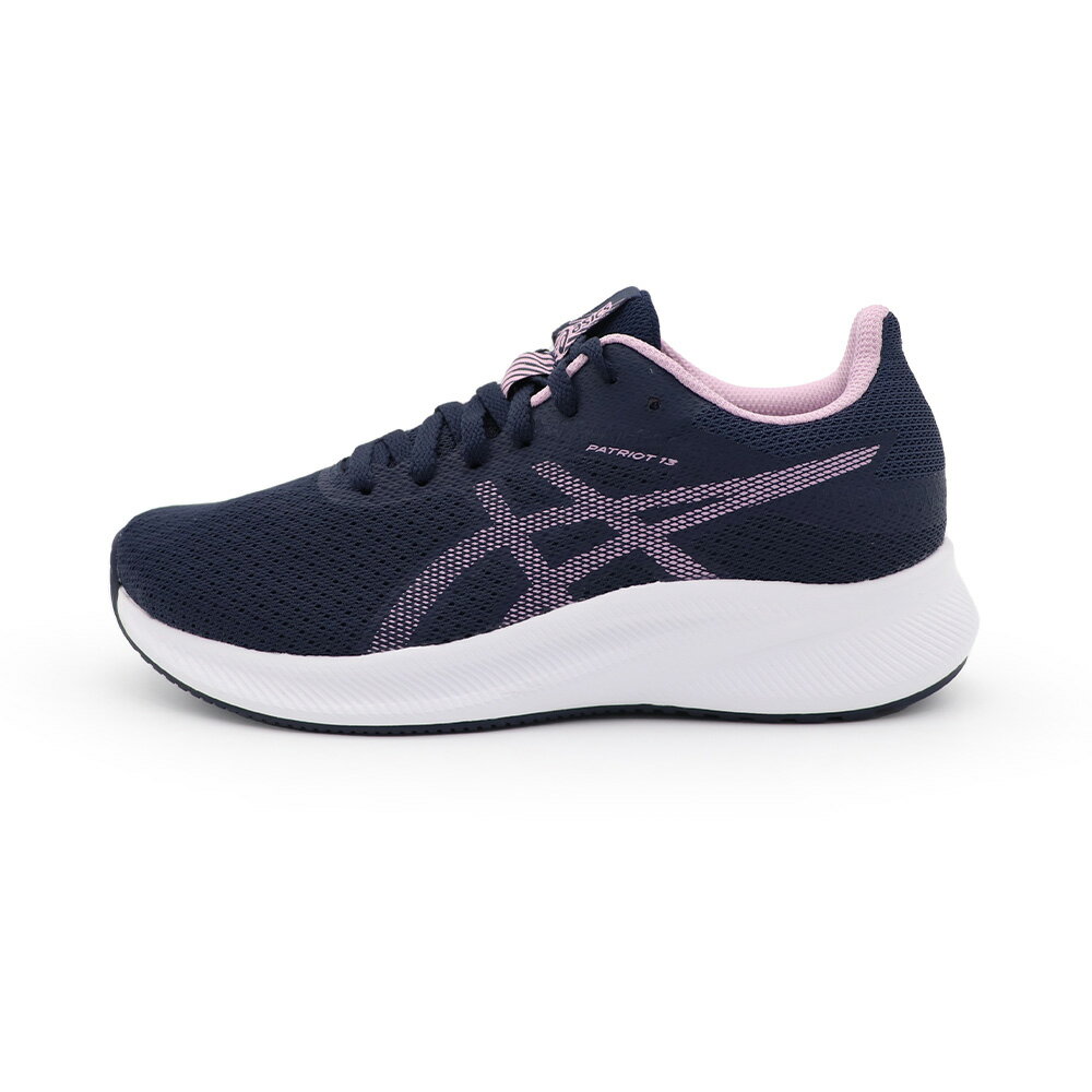 【全館滿額折】 ASICS 藍粉 休閒 輕量 透氣 慢跑鞋 運動鞋 女款 J2877【新竹皇家1012B312-412】