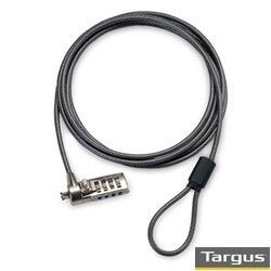 Targus PA410B V2 鋼纜密碼電腦鎖-富廉網