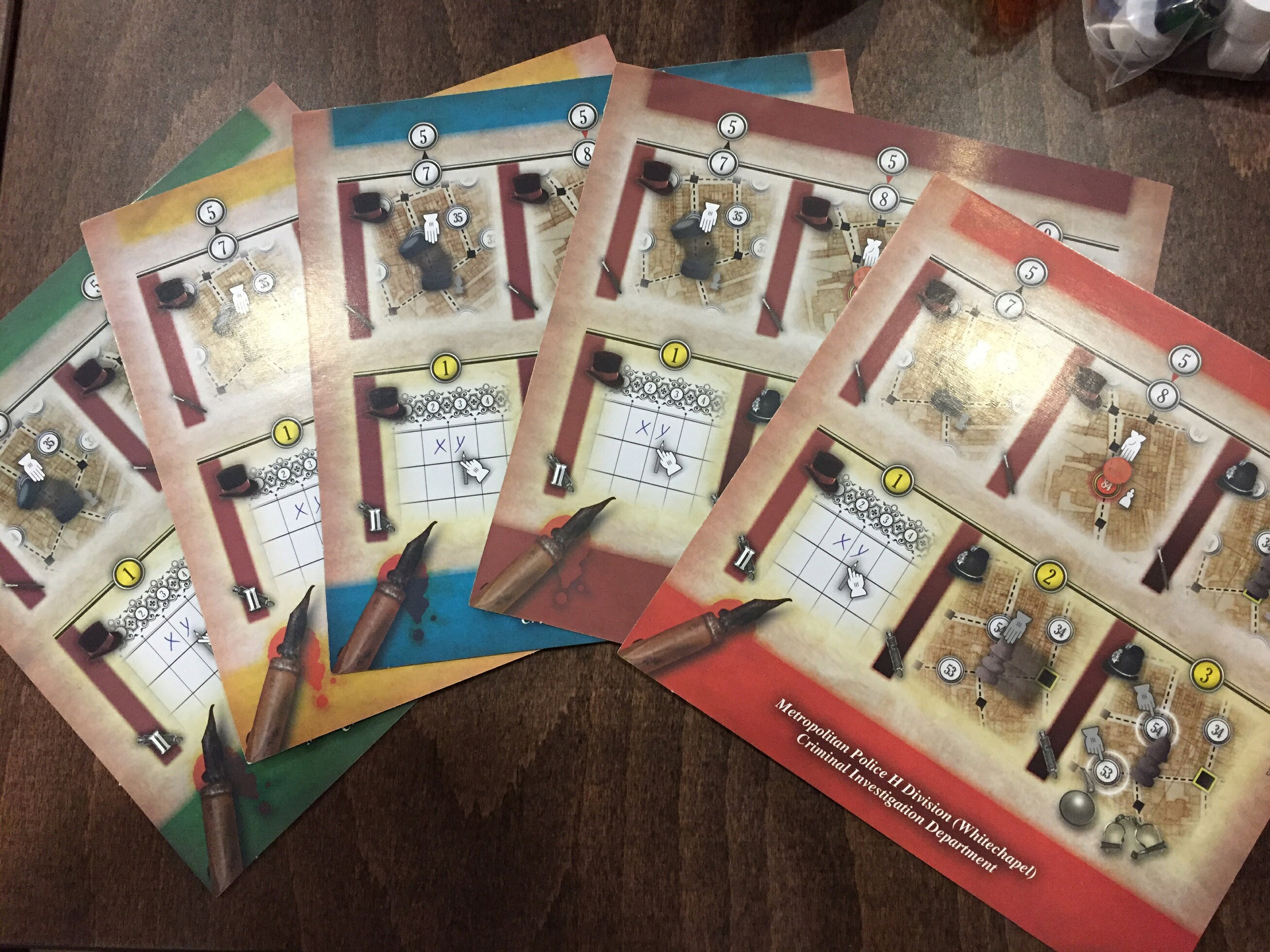 【桌遊侍】白教堂血案來自地獄的信箋Letters from Whitechapel  繁體中文2017新版 正版 實體店面快速出貨 《免運.再送充足牌套》任兩件再九折喔!! 6