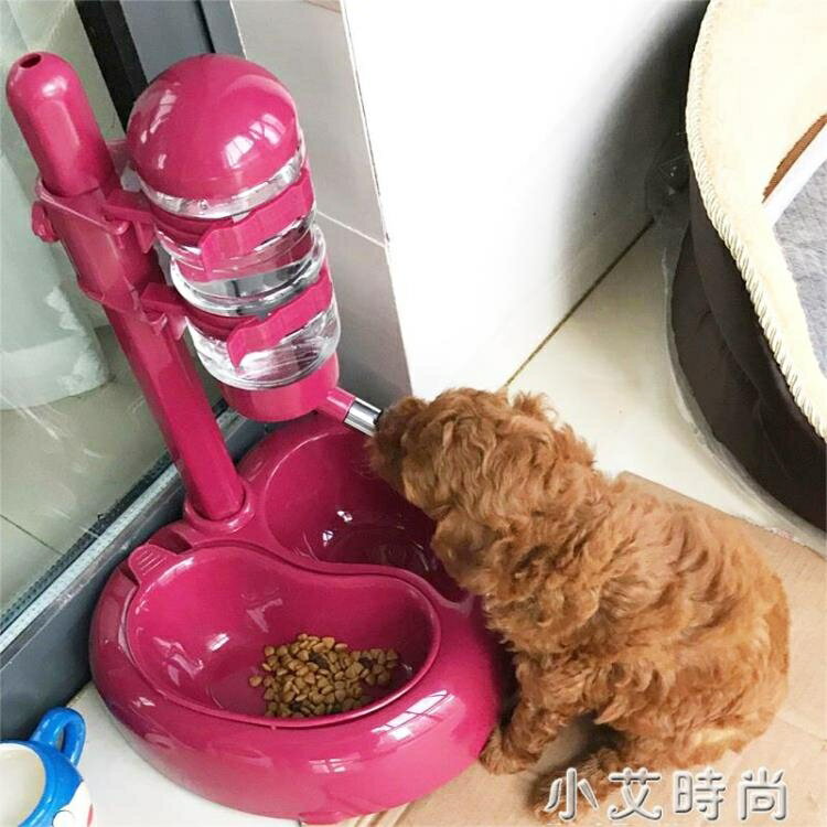 寵物不濕嘴狗狗飲水機自動掛式比熊喝水器貓咪喂食喂水器立式水壺 NMS
