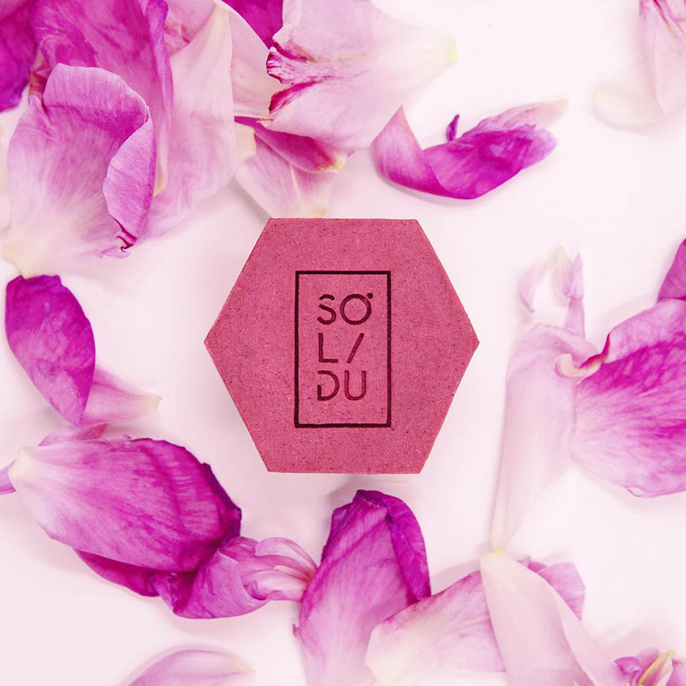 【SOLIDU】洗髮餅 — 櫻紅牡丹