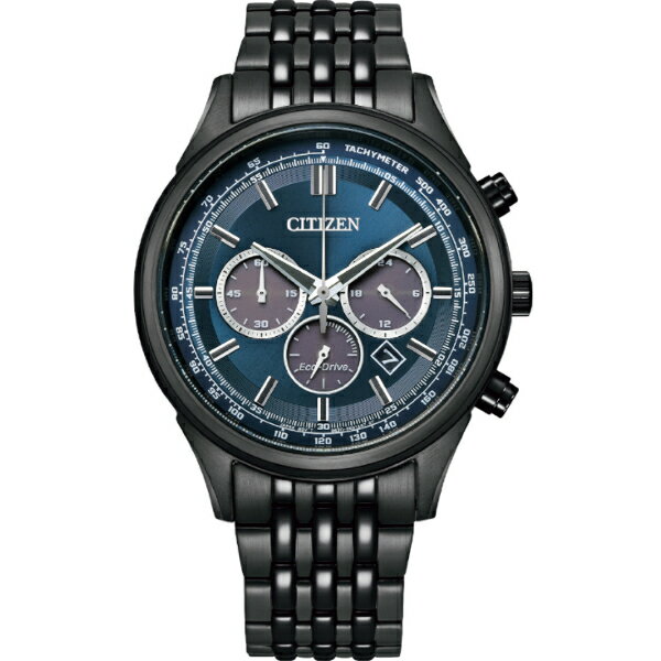CITIZEN 星辰錶 CA4418-82L CHRONOGRAPH系列 情人節推薦款 時尚質感光動能三眼計時腕錶 / 藍色面 41.7mm｜樂天全館特惠中★指定刷卡回饋10%
