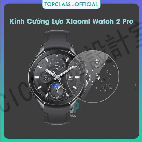 【滿299出貨】XIAOMI 適用於小米 Watch 2 Pro 智慧手錶的 2 件套鋼化玻璃螢幕保護膜【亞德機械五金家居】