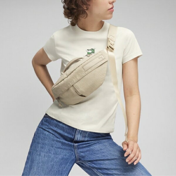 【下殺↘ 5折】PUMA 側背包 PUMA.BL 卡其 腰包 隨身包 中性 09039502