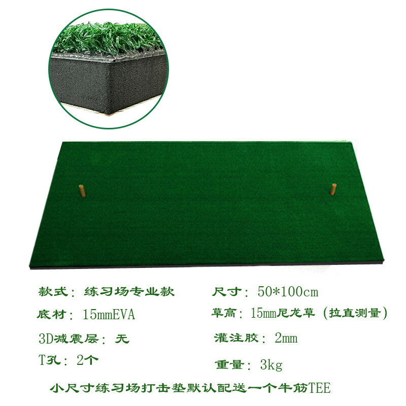 {可打統編 保固一年}老鳥高爾夫打擊練習墊室內球墊訓練器練習切桿練習球墊golf打擊墊 0