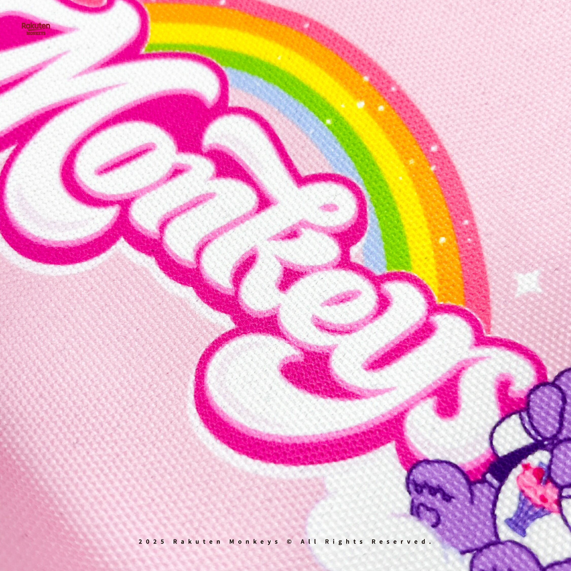 Rakuten Monkeys × Care Bears™ - 手提袋 (附6款徽章及1款壓克力吊飾) 1