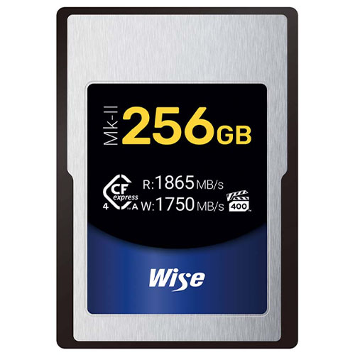 Wise 裕拓 CFexpress 4.0 Type A Mk-II 記憶卡(256GB/256G)讀:1865 MB/s、寫:1750 MB/S 公司貨 1