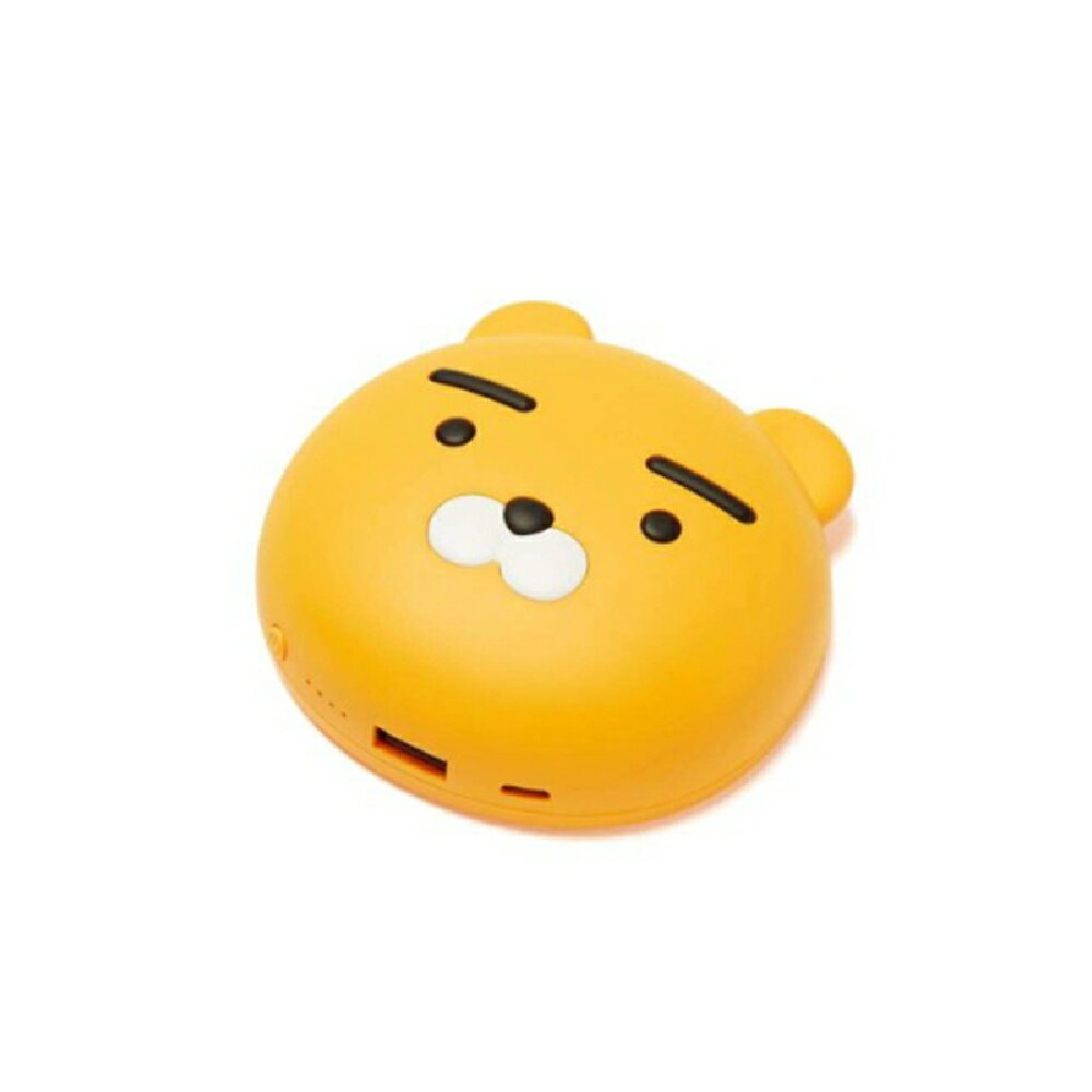 [kakao friends]立體造型隨身充電器6400mAH(附充電線)-RANY