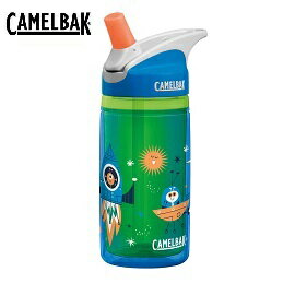[CAMELBAK] EDDY雙層400ml太空探險 / 兒童吸管雙層隔溫運動水瓶 / CB1305403040