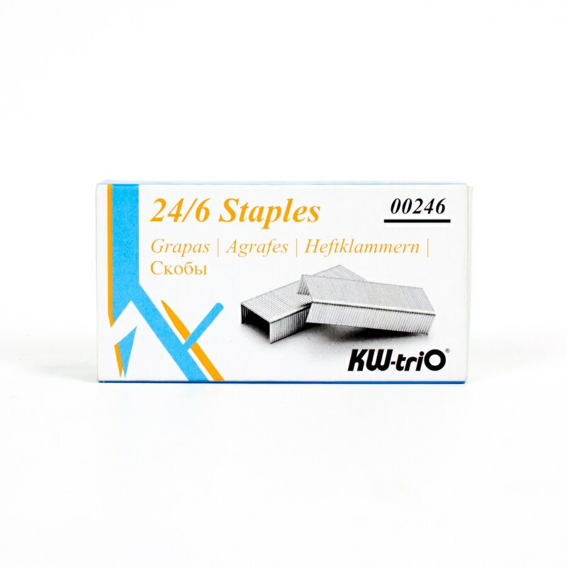 KW-triO 可得優 00246 3號訂書針 (20小盒入)