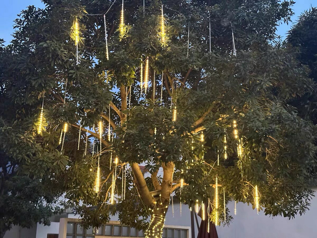 LED流星燈 樹燈 戶外燈串 裝飾燈 流星燈 好商量~【領券滿額再折千12/31止】